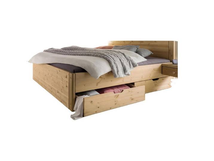 Natur24 Bett Vita Doppelbett Kiefernholz Natur 180x200 cm