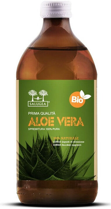 Salugea Succo Aloe Vera Bio Integratore Digestione E Depurazione 500ml