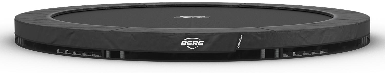 BERG SPORTS Trampolin Rund 380 cm Champion InGround grau