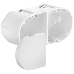 KAISER 9062-74 Hohlwand Electronic-Dose luftdicht, halogenfrei, mit Geräteschrauben, mit Trennwand 906274  - 100 Stück