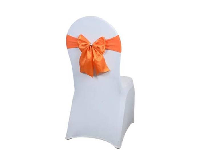 Stuhlschleifen für Hochzeiten 10/50/100PCS Satin Schärpen for Hochzeit Stühle Schleifen Krawatten Spandex passen alle Dekoration Hotel Geburtstag Party(20,50pcs)