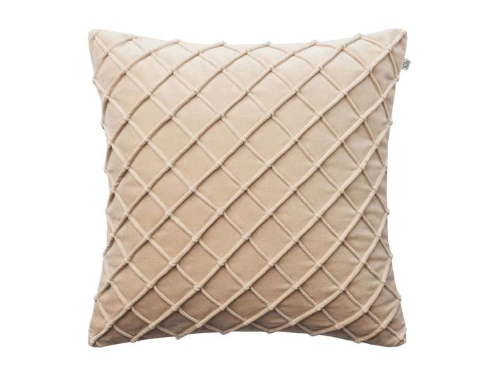Chhatwal & Jonsson Housse de coussin Deva 50x50 cm Hâlé