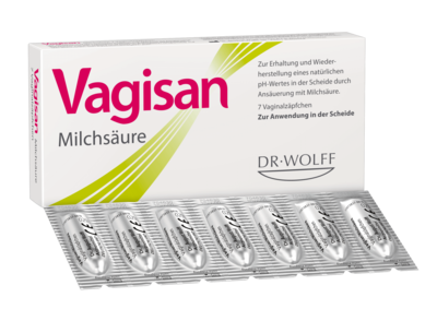 Dr. August Wolff GmbH & Co. KG Arzneimittel VAGISAN Milchsäure Vaginalzäpfchen 7 St 00003435