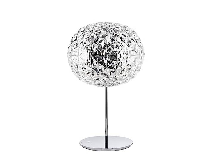 Kartell Planet\, Lampe de Table avec Structure En Métal\, Cristal\, avec Variateur de Lumière