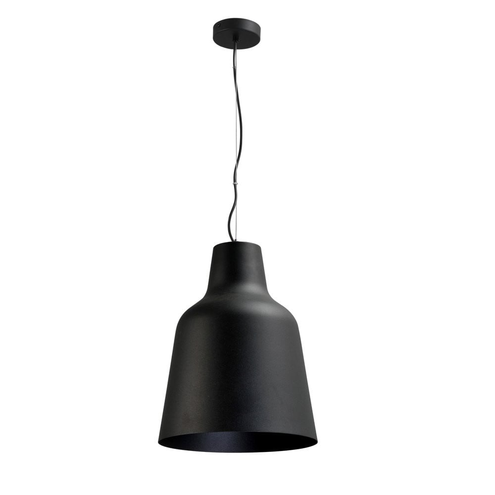 Masterlight Concepto 33 Hanglamp - Zwart - Modern Metalen Koepel