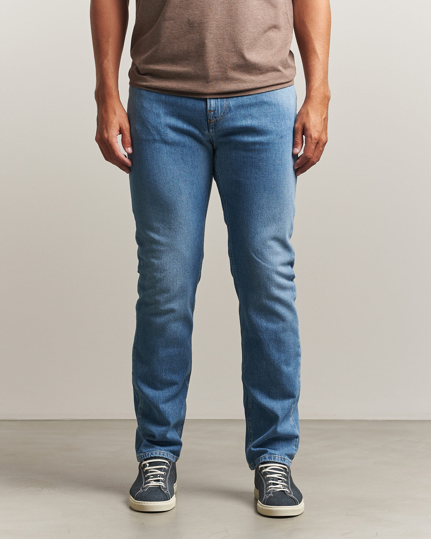Morris James Jeans Four Year Wash men W34L32 Blå
