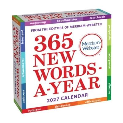Merriam-Webster's 365 New Words-A-Year 2027 Day-To-Day Calendar, von Merriam-Webster, McMeel