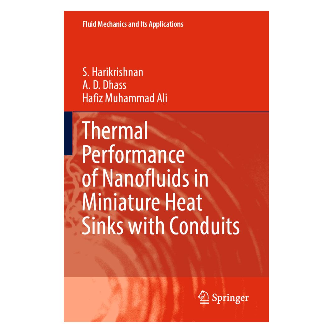 Springer Thermal Performance of Nanofluids in Miniature Heat Sinks with Conduits (Englisch, Softcover, A D Dhass, A. D. Dhass, Hafiz Muhammad Ali, S Harikrishnan, S. Harikrishnan) (56920451)