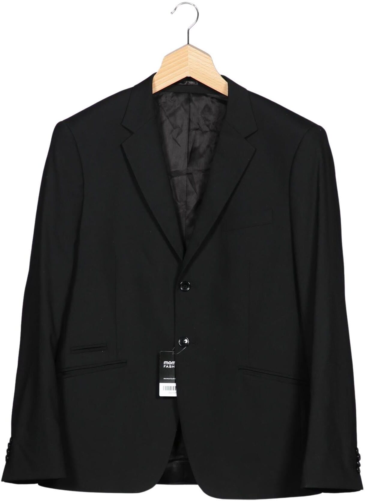 Bertoni Herren Sakko, Schwarz, Gr. XL, Synthetik / Wolle / Elasthan - Second Hand
