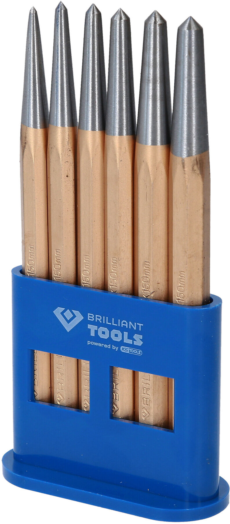 Brilliant Tools Körner-Satz, 6-tlg (BT085080)