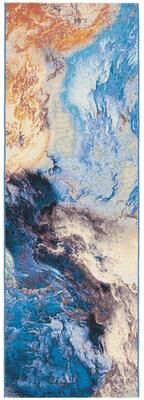 SAFAVIEH Barbados Agathe Modern Abstract Waterproof Patio Backyard Rug