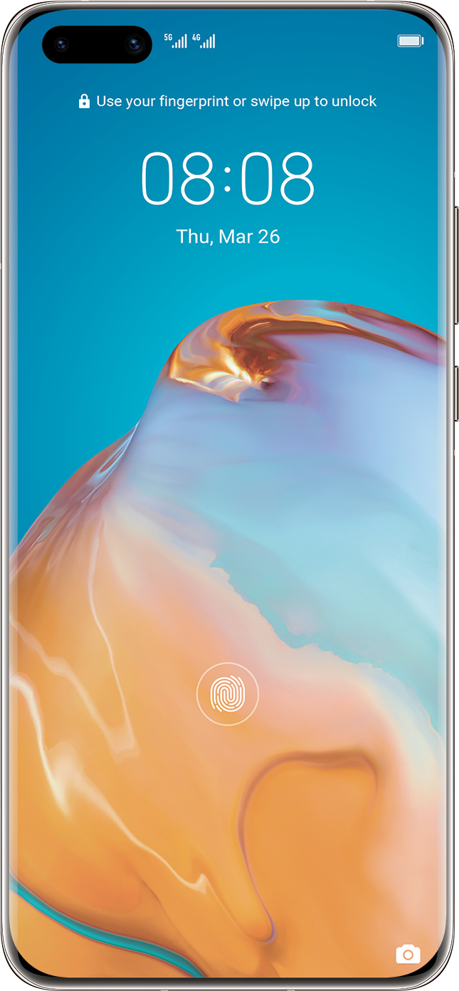 Huawei Smartphone P40 Pro 16,7cm (6,58 Zoll), 8GB RAM, 256GB Speicher, 50MP Kamera, Farbe: Gold