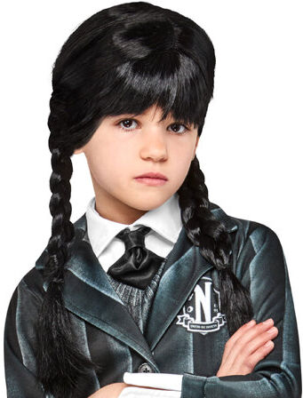 MGM Kinder-Perücke "Wednesday"