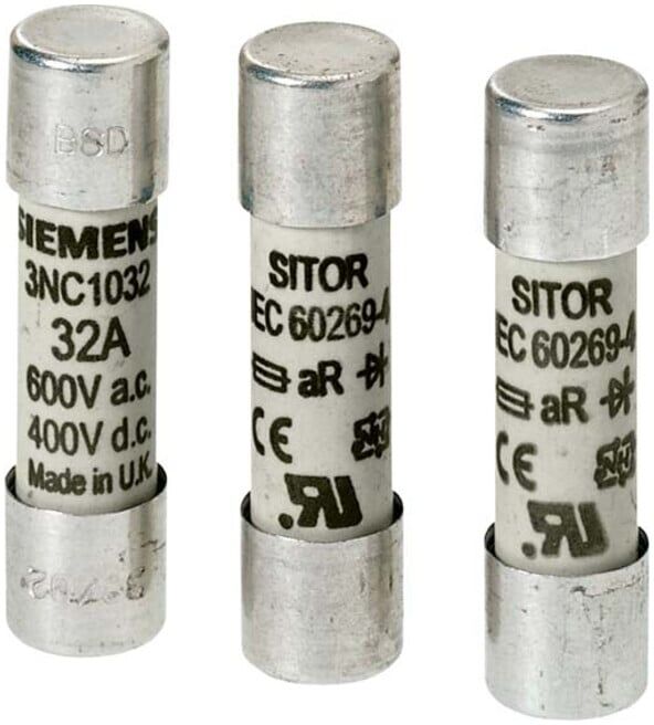 Siemens Indus.Sector Fusible cylindrique 16A, 600V A 3NC1016 (3NC1016)