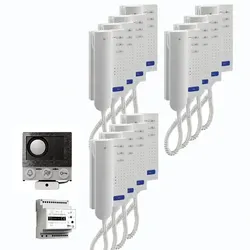 TCS Tür Control audio:pack Einbau für 12 Wohneinheit PAIH120/004