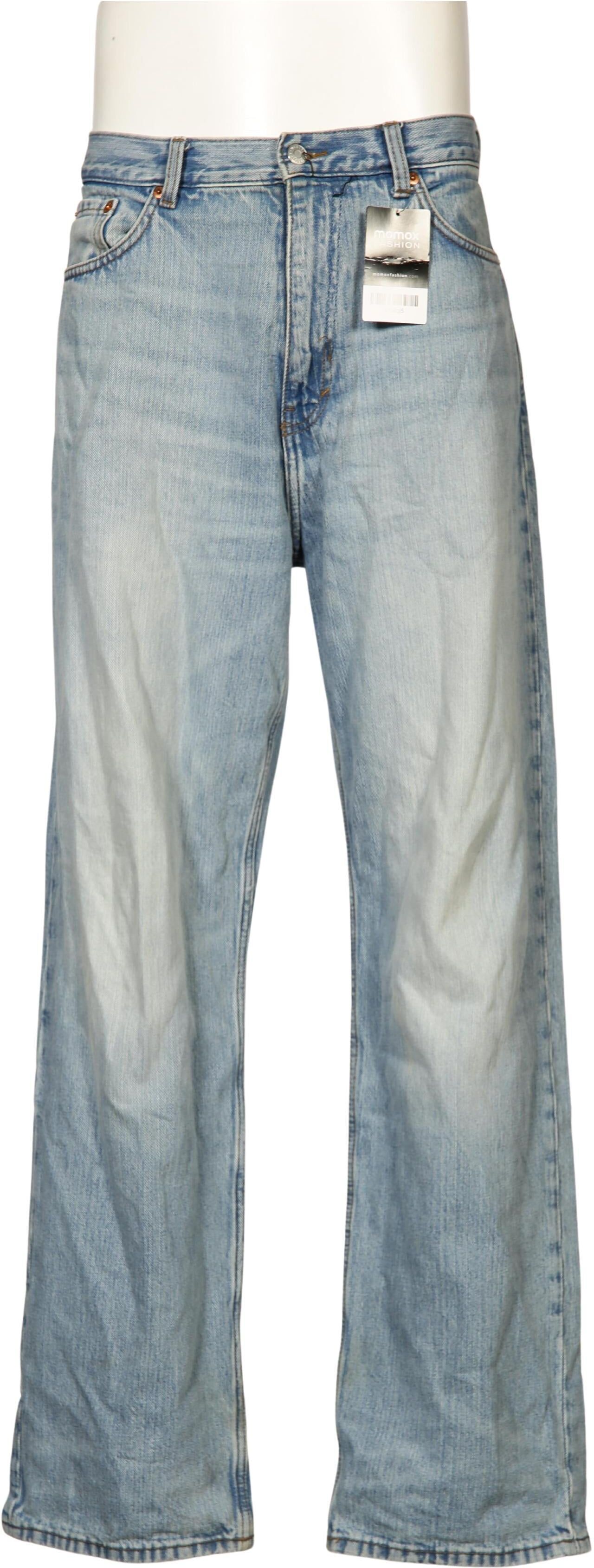 Weekday Herren Jeans, Hellblau, Gr. W33, Baumwolle - Second Hand