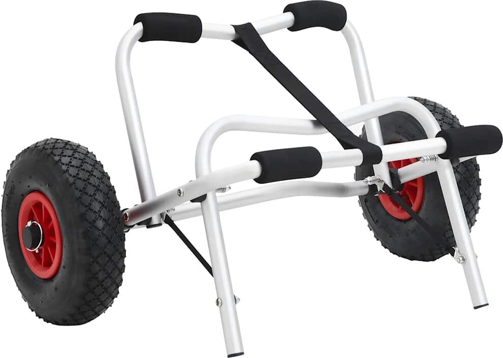 vidaXL Chariot pour kayak pliable 45 kg aluminium