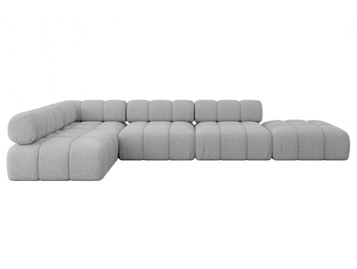 Ecksofa Favio-L2 Hellgrau - Quelle 83