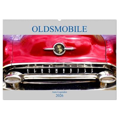 OLDSMOBILE - Auto-Legenden (Wandkalender 2026 DIN A2 quer), CALVENDO Monatskalender