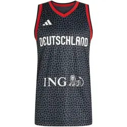 adidas DBB Deutschland Basketball Auswärtstrikot 2026 Herren grey six M