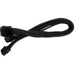 SILVERSTONE 8-Pin-EPS auf 4+4-Pin-ATX/EPS - 300mm schwarz schwarz/