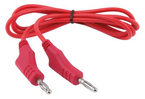 KS Tools Messleitung Lamellenstecker 4mm Lamellenstecker 4mm 1m Rot 1St.