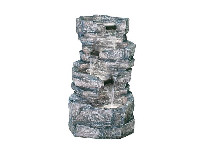 Home&More Polyresin Brunnen Boulder inkl. Kabel 8m