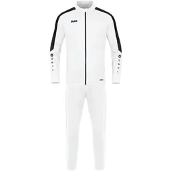Jako Polyester Power Trainingsanzug Kinder - weiß - 152
