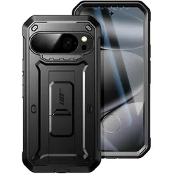 Supcase Unicorn Beetle Pro Für Google Pixel 10 / 10 Pro Schwarz (Google Pixel 10, Realme 10 Pro+), Smartphone Hülle, Schwarz