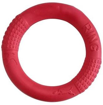 Uplift Picks Interactive EVA Dog Flying Disc Floating Training Ring Toy For Dogs red 18 Cm