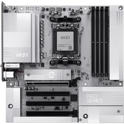 MSI PRO B850M-A WIFI PZ AMD B850 So.AM5 DDR mATX Retail