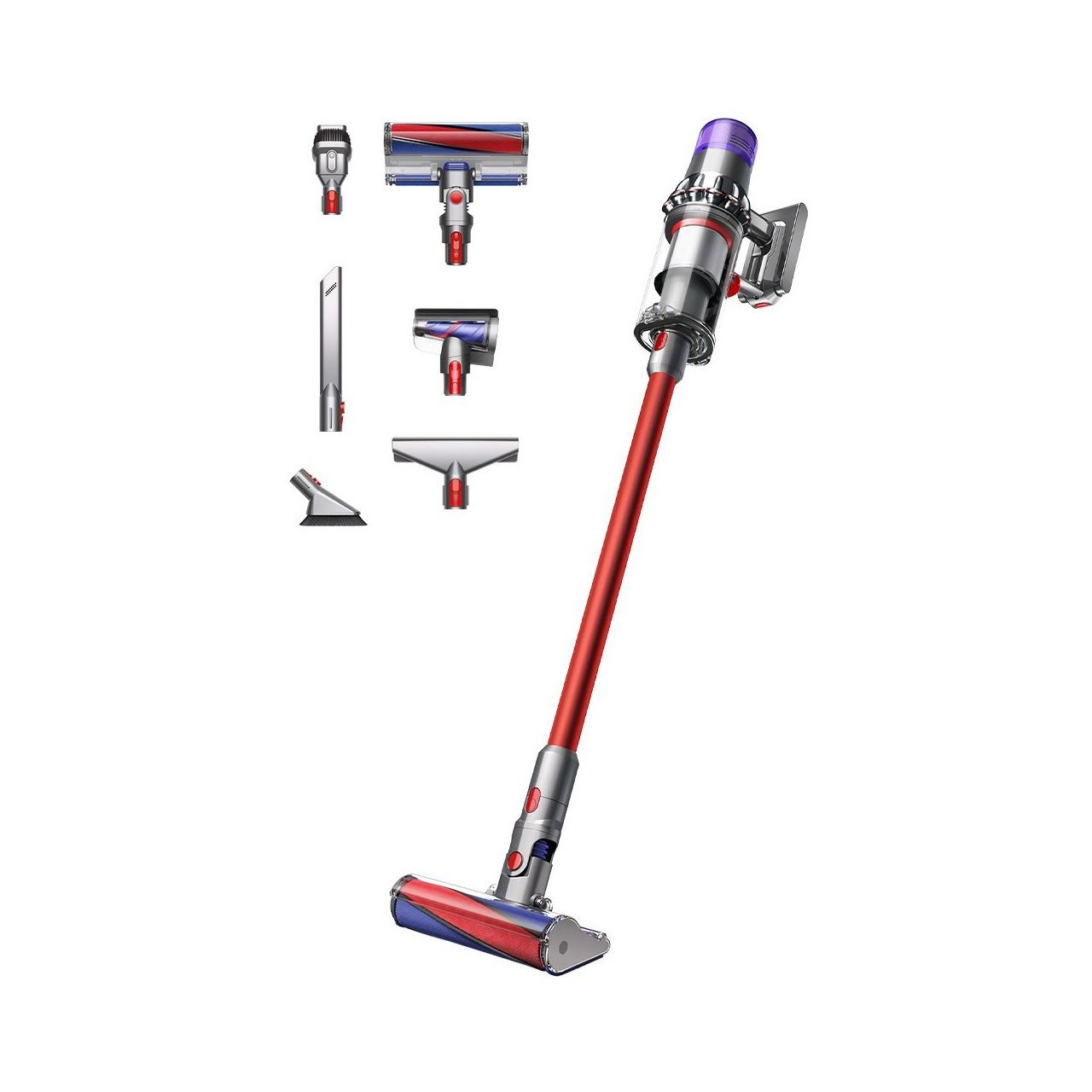 Dyson V11 Fluffy Violett/Red 185W