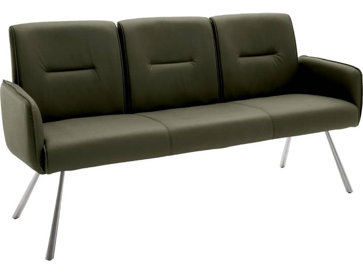 Sitzbank DELANE, olive, Microfaser