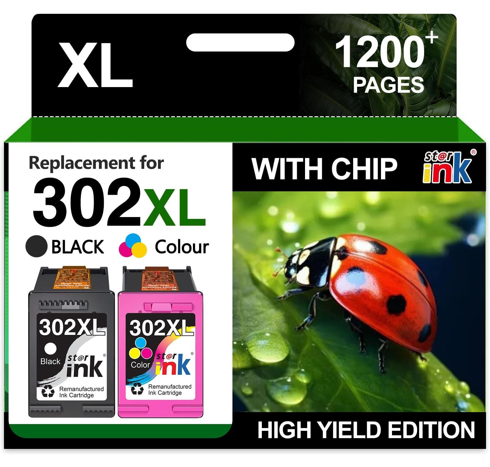 Merkloze compatibele inktcartridges voor HP 302XL
