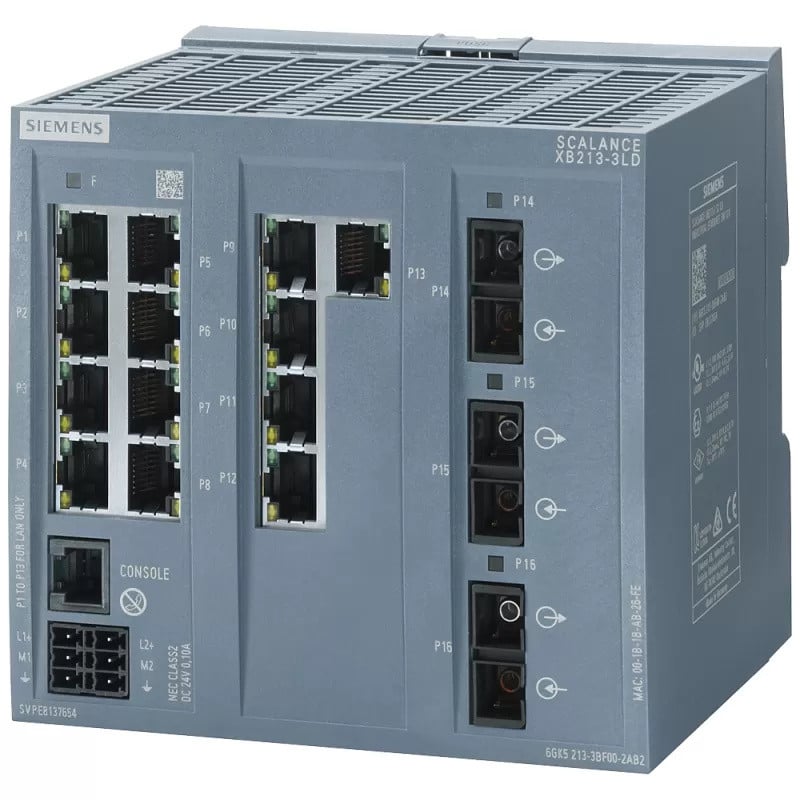 Siemens 6GK5213-3BF00-2AB2 Bestuurd