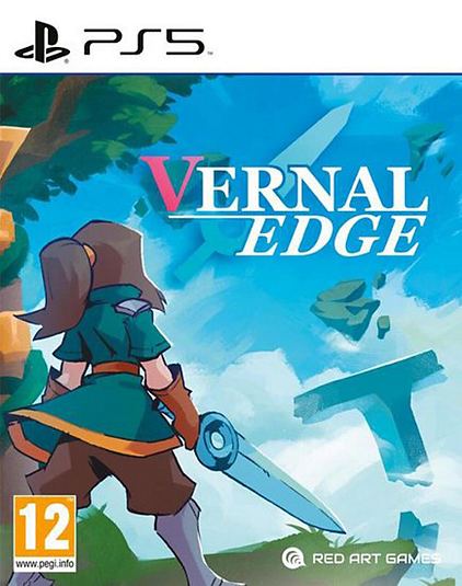Red Art Games Vernal Edge for PlayStation 5 (Disc) - Fast-paced Action-Platforming Game