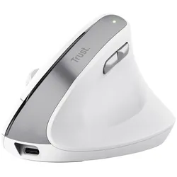 Trust Bayo II Ergonomische kabellose Maus - Weiß