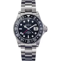 Davosa Diving Ternos Automatic Professional TT GMT 161.571.50 - schwarz,silber - 42mm