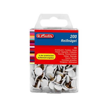 Herlitz Reißnagel weiß 200 Stück