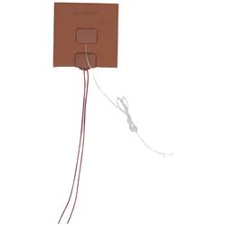 Thermo TECH Silikon Heizfolie glasfaserverstärkt 12 V/AC, 12 V/DC 280 W Schutzart IPX7 (L x B) 250 mm x 250 mm 3316122