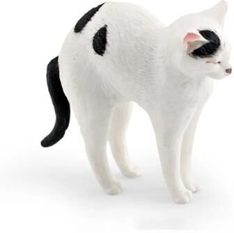 Inspired Living Realistic Sleeping Cat Figurine Mini Ornament Cat Desk Decor For Home Office 8