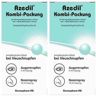 Azedil Kombi-Packung 0,5mg/ml AT 1mg/ml Nasenspr. 2x 2x1 St Kombipackung