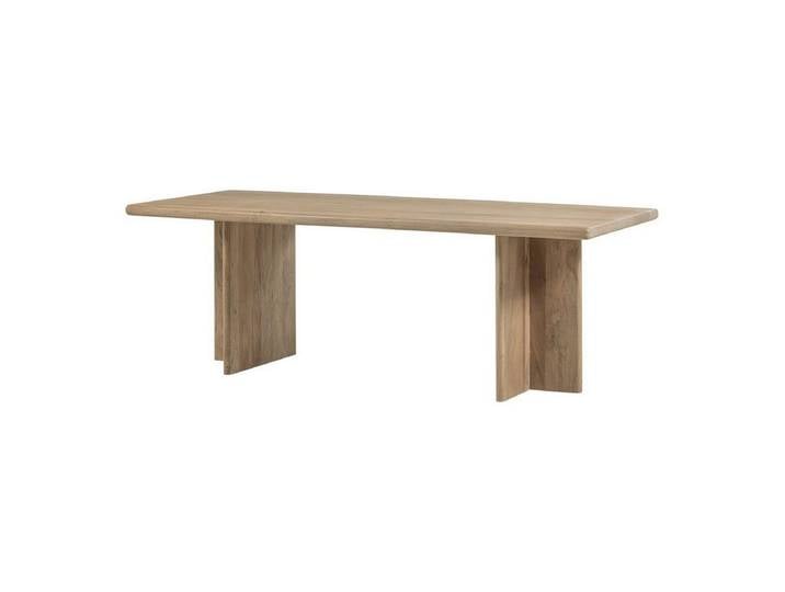 WOOOD Esstisch Ato - Mangoholz Natur, 220x 90 cm, Geeignet für 6-8 Personen