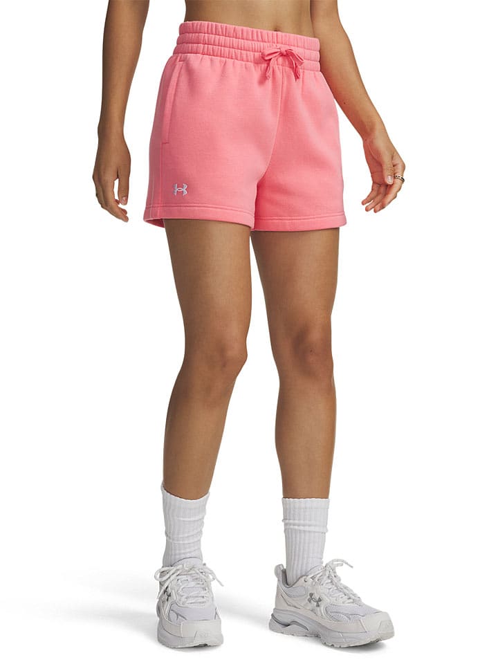 Under Armour Sweatshorts "Rival" in Rosa - M