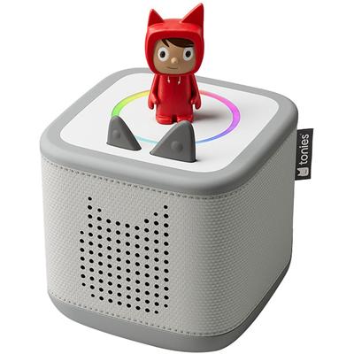 TONIES Lautsprecher "Toniebox 2 Starter Set", grau, B:13cm H:12,6cm T:13cm, Lautsprecher, Topseller
