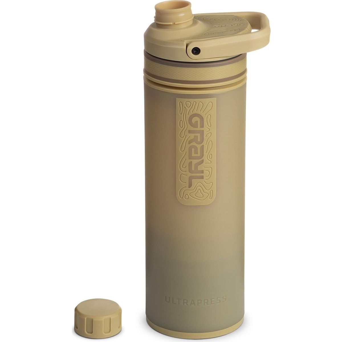 Grayl Ultrapress Wasserfilterflasche desert tan (hardware-hardware) 500-DTN