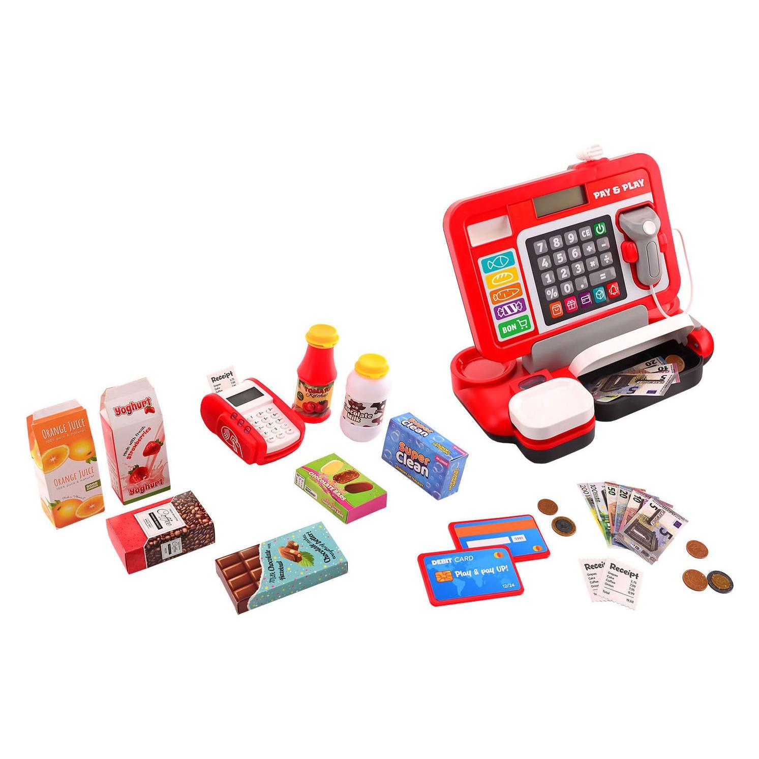 Johntoy Haushalt &amp Küche - Kasse mit Scanner und Pinterterminal (78914549)