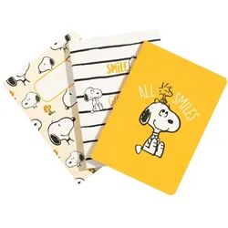 Snoopy - Set Hefte A6 aus der Kollektion Lazy Days (3 Stück)