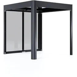 SunElements SunCover Modern 6mm Acrylglas getönt B 233 x T 233 x H 229 cm (Gr. 2.2)