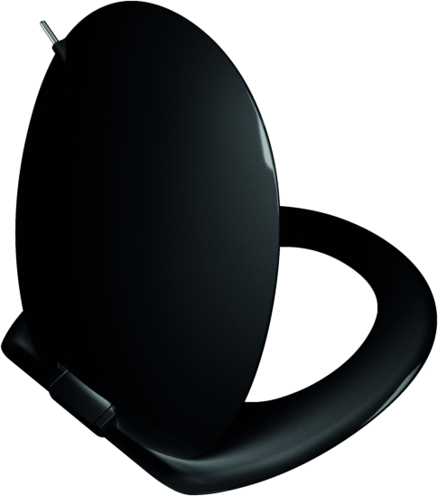 VitrA Istanbul WC-Sitz 166-070-109 schwarz, ohne LED Sitz-Beleuchtung, mit Absenkautomatik, Scharniere Kunststoff